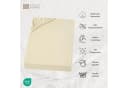 Carpe Sonno Spannbettlaken Jersey Baumwolle Creme Bild 4
