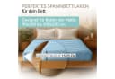 Carpe Sonno Spannbettlaken Jersey 100% Baumwolle Blau Bild 1