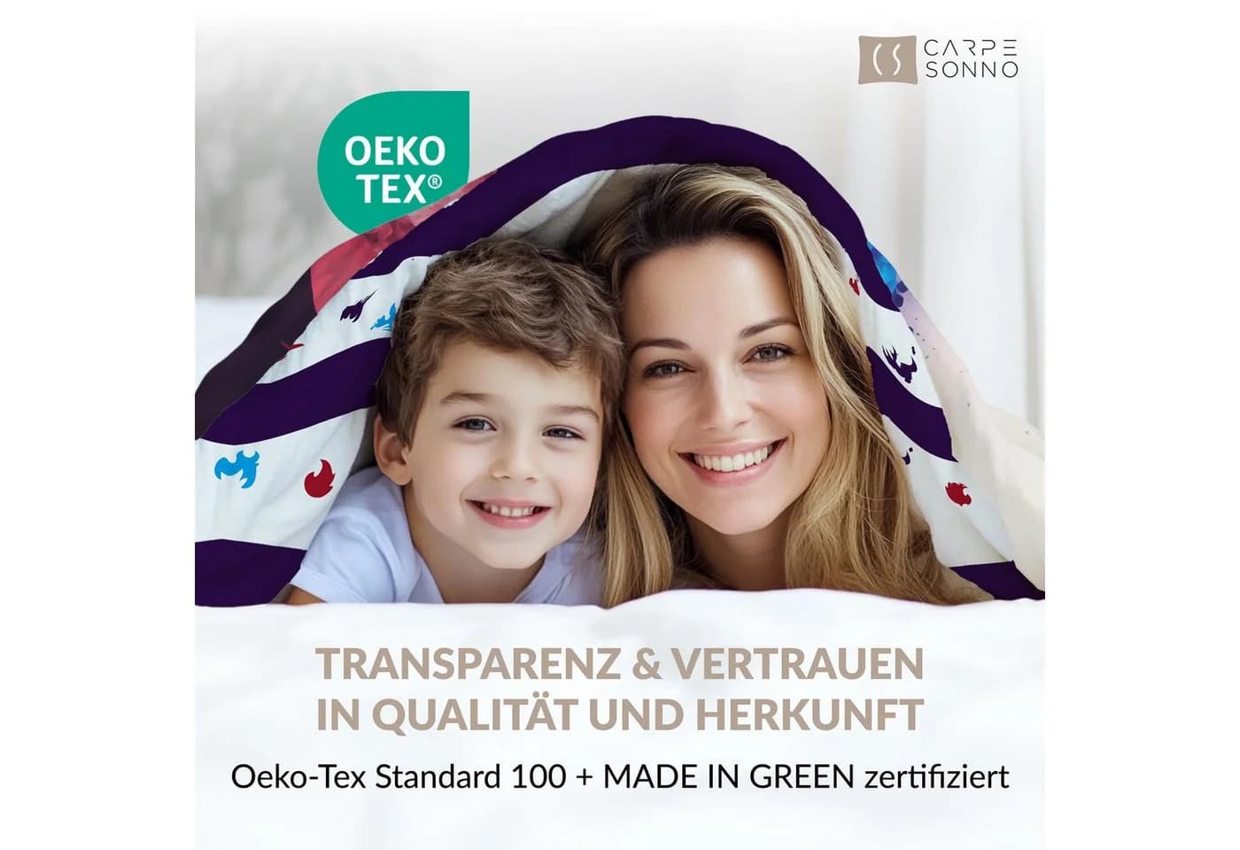 Carpe Sonno Kinderbettwäsche Glow in the Dark Rennwagen - Bild 5