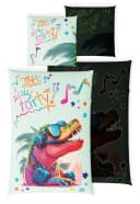 Carpe Sonno Kinderbettwäsche 135x200 Dinosaurier Glow-in-the-Dark Bild 2