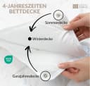 Carpe Sonno 4 Jahreszeiten Bettdecke Microfaser Thermofill Bild 1
