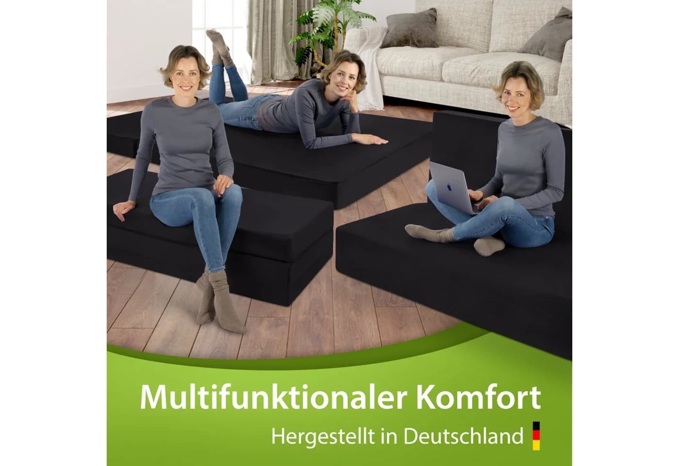 Klappmatratze Luxus Faltmatratze 12 cm shogazi® - Bild 4