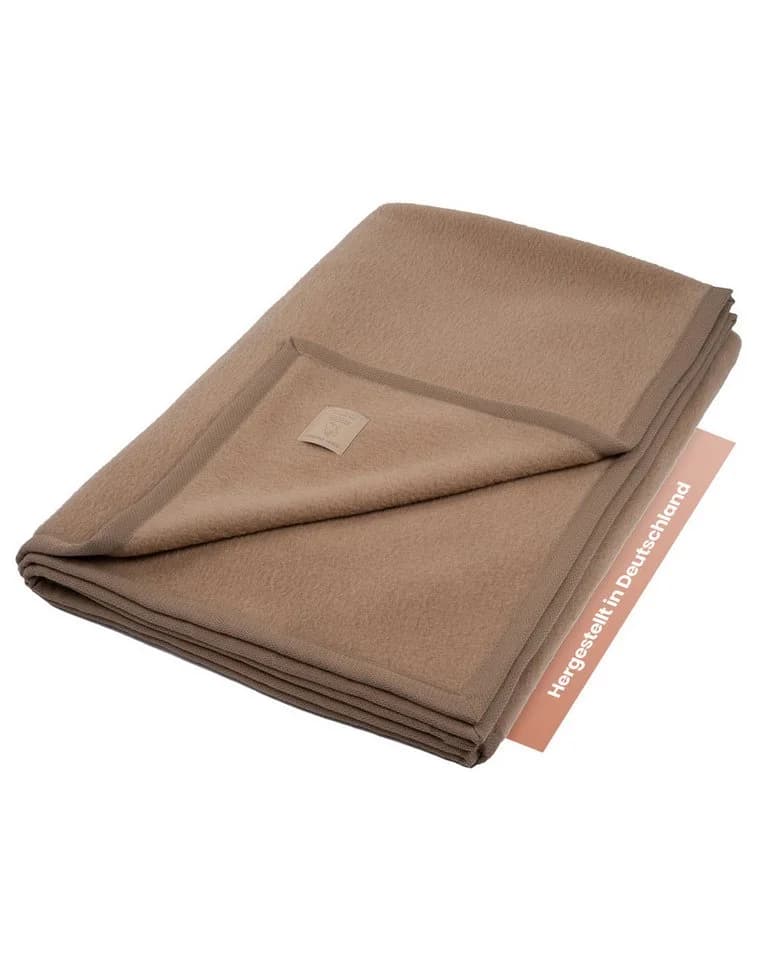 Ritter Decken Cashmera Kaschmirdecke 100% Kaschmir-Edelhaar Braun - Bild 2