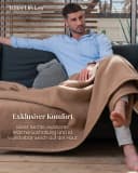 Ritter Decken Cashmera Kaschmirdecke 100% Kaschmir-Edelhaar Braun Bild 3
