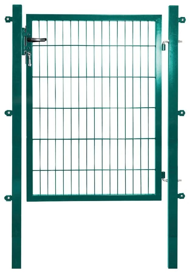 Peddy Shield Gartentor Grün Stahl 100x120 cm