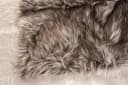 Wohndecke Felldecke Grizzly Braun-Grau Kunstfell Bild 5