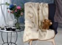 Wohnen und Accessoires Kinderbettdecke 100% Merino Beige Bild 2