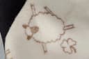 Wohnen und Accessoires Kinderbettdecke 100% Merino Beige Bild 3