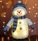 Gravidus LED-Dekofigur Schneemann Weihnachten mit warmweißer Beleuchtung Bild 2