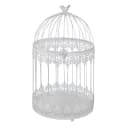 Grafelstein Deko-Vogelkäfig Frida Weiß Shabby Chic Metall Bild 2