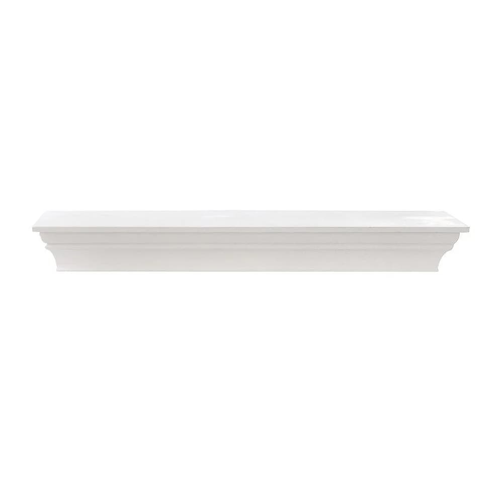 Grafelstein Wandregal SPRINGFIELD Weiß Holz Stuckoptik - Bild 2