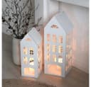Grafelstein Kerzenlaterne Laterne White Home Weiß Metall Dekohaus Bild 1