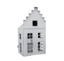 Grafelstein Kerzenlaterne MAISON Weiß Grau Shabby Chic Metall Bild 1