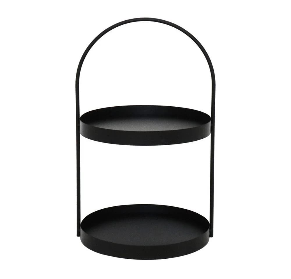 Grafelstein Etagere MARIT Schwarz Metall Modernes Design