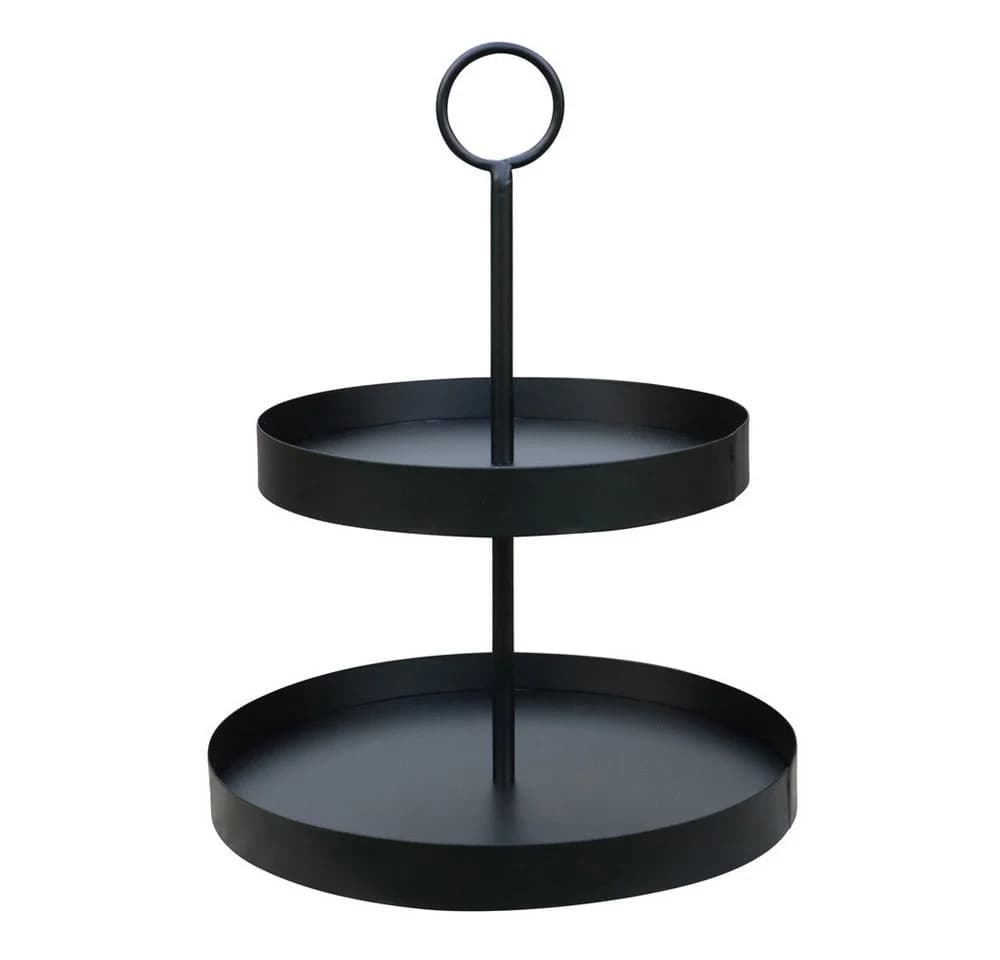 Grafelstein Etagere LENJA Schwarz Metall Modernes Design