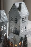 Grafelstein Kerzenlaterne ZINKHAUS grau aus Metall Bild 1