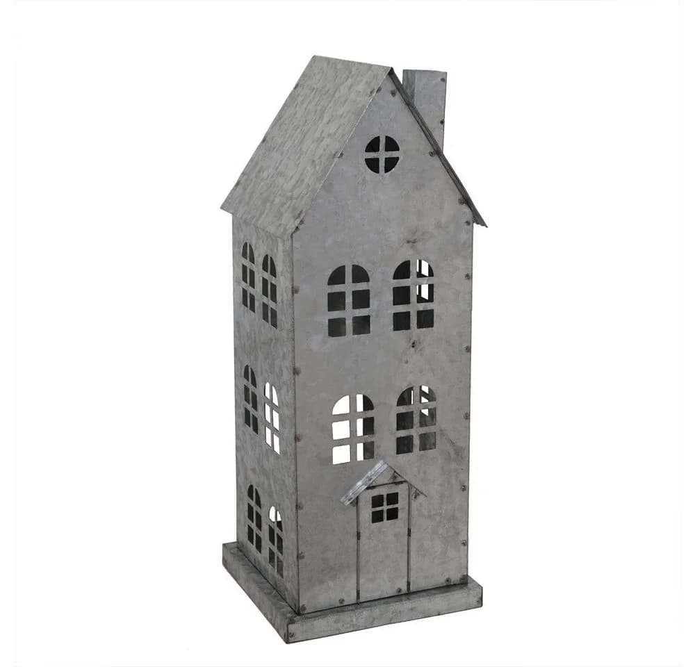 Grafelstein Kerzenlaterne ZINKHAUS grau aus Metall - Bild 2