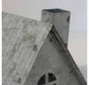 Grafelstein Kerzenlaterne Zinkhaus Grau Metall Bild 5