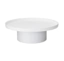 Grafelstein Dekotablett Nordic Weiß Metall Ø 30 cm Bild 2
