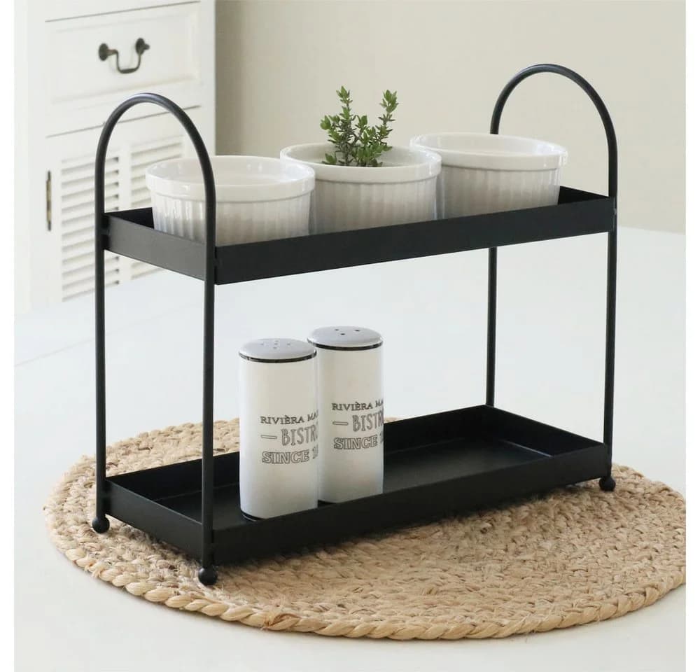Grafelstein Etagere KITCHEN Schwarz Metall