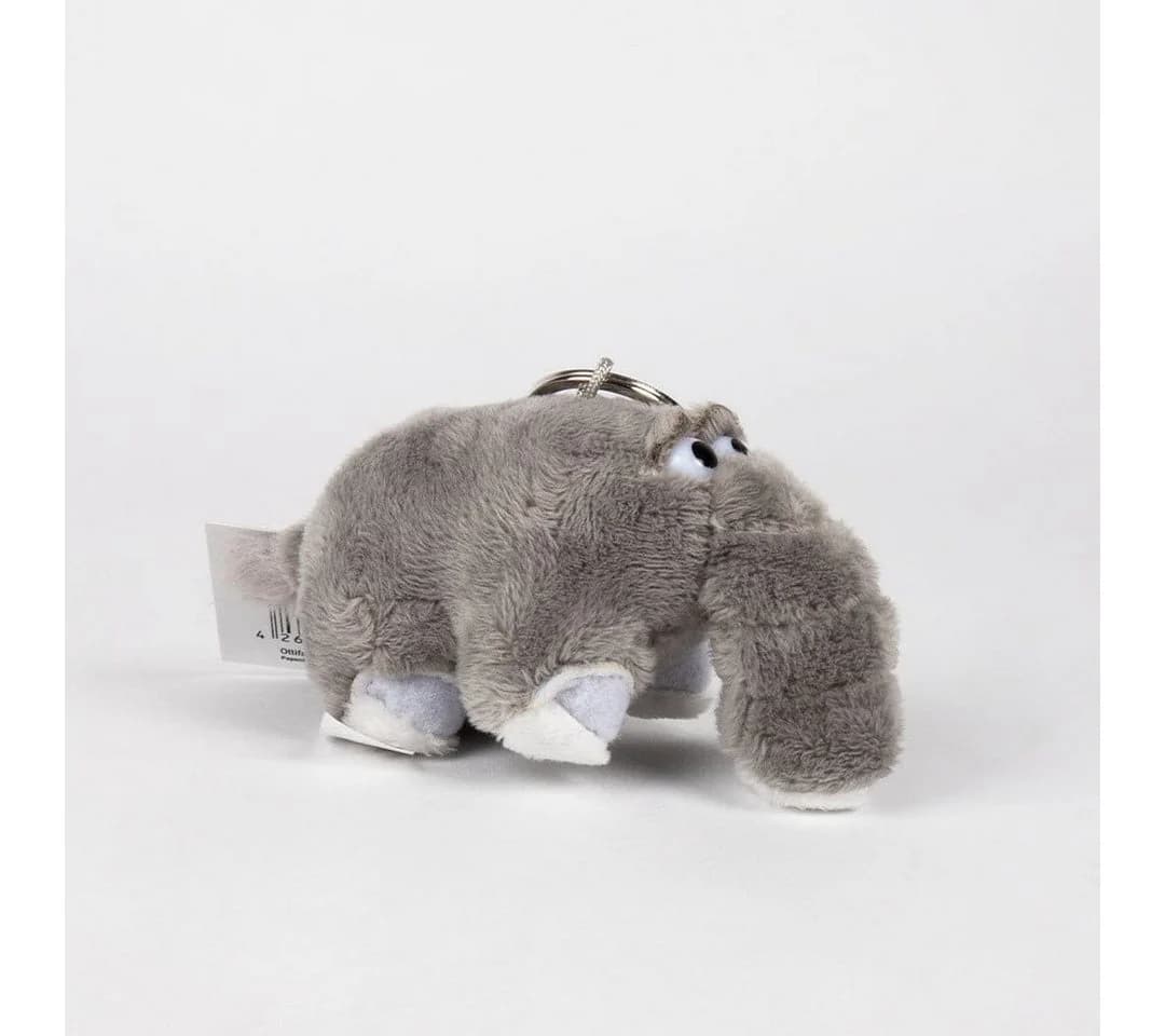 Ottifant Plüsch Schlüsselanhänger Grau Rosa Grün Lila Blau
