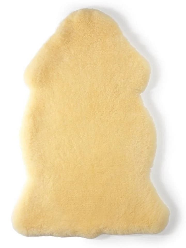 Hofbrucker Babylammfell gold-beige geschoren 100% Lammfell - Bild 2