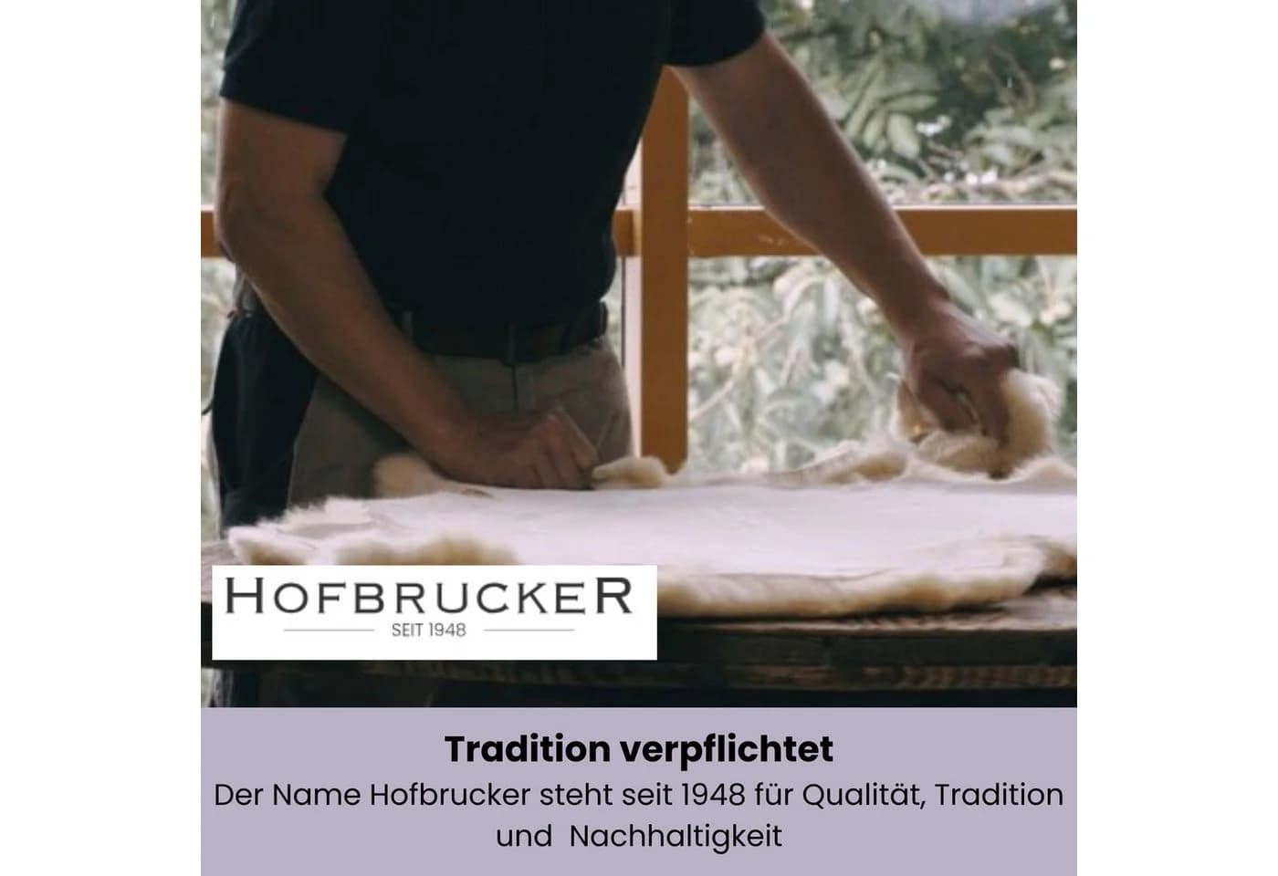 Hofbrucker Babylammfell gold-beige geschoren 100% Lammfell - Bild 5