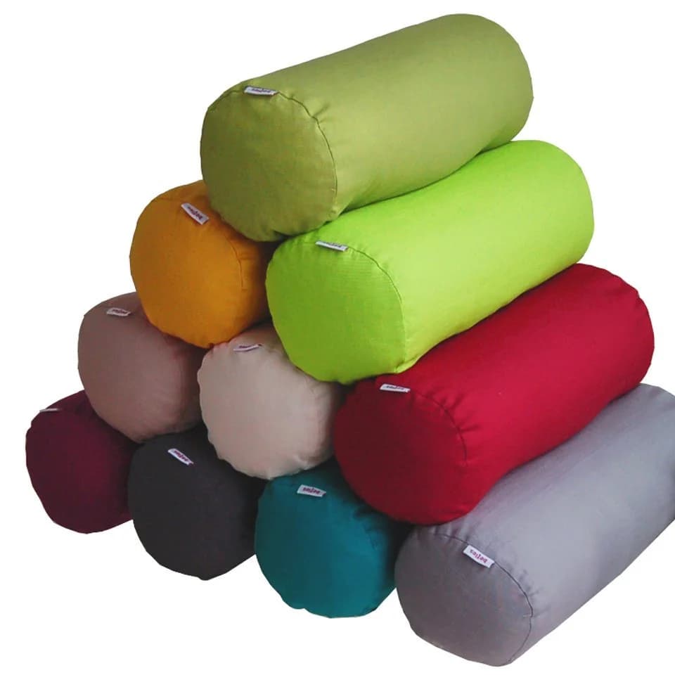beties Nackenrollenbezug Farbenspiel Rot 100% Baumwolle