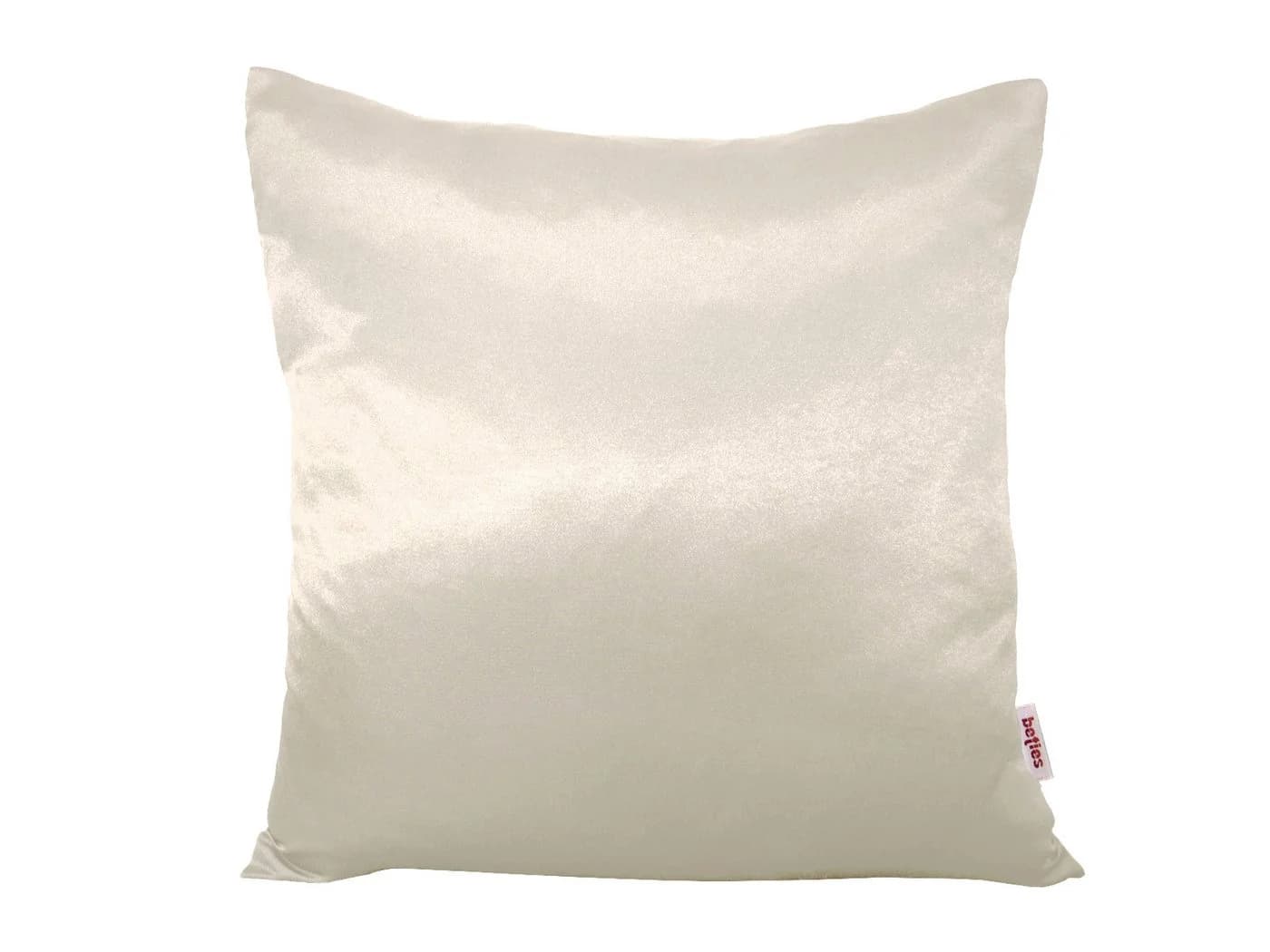 beties Kissenbezug Glanz Satin Champagner-Beige 40x40 cm - Bild 2
