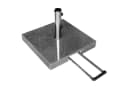 anndora Sonnenschirmständer Granit 55 kg rollbar mit Griff Bild 2