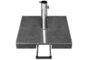 anndora Sonnenschirmständer Granit 55 kg rollbar mit Griff Bild 3