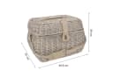 anndora Picknickkorb beige mit Isolierfach 21-tlg. Zubehör Bild 4