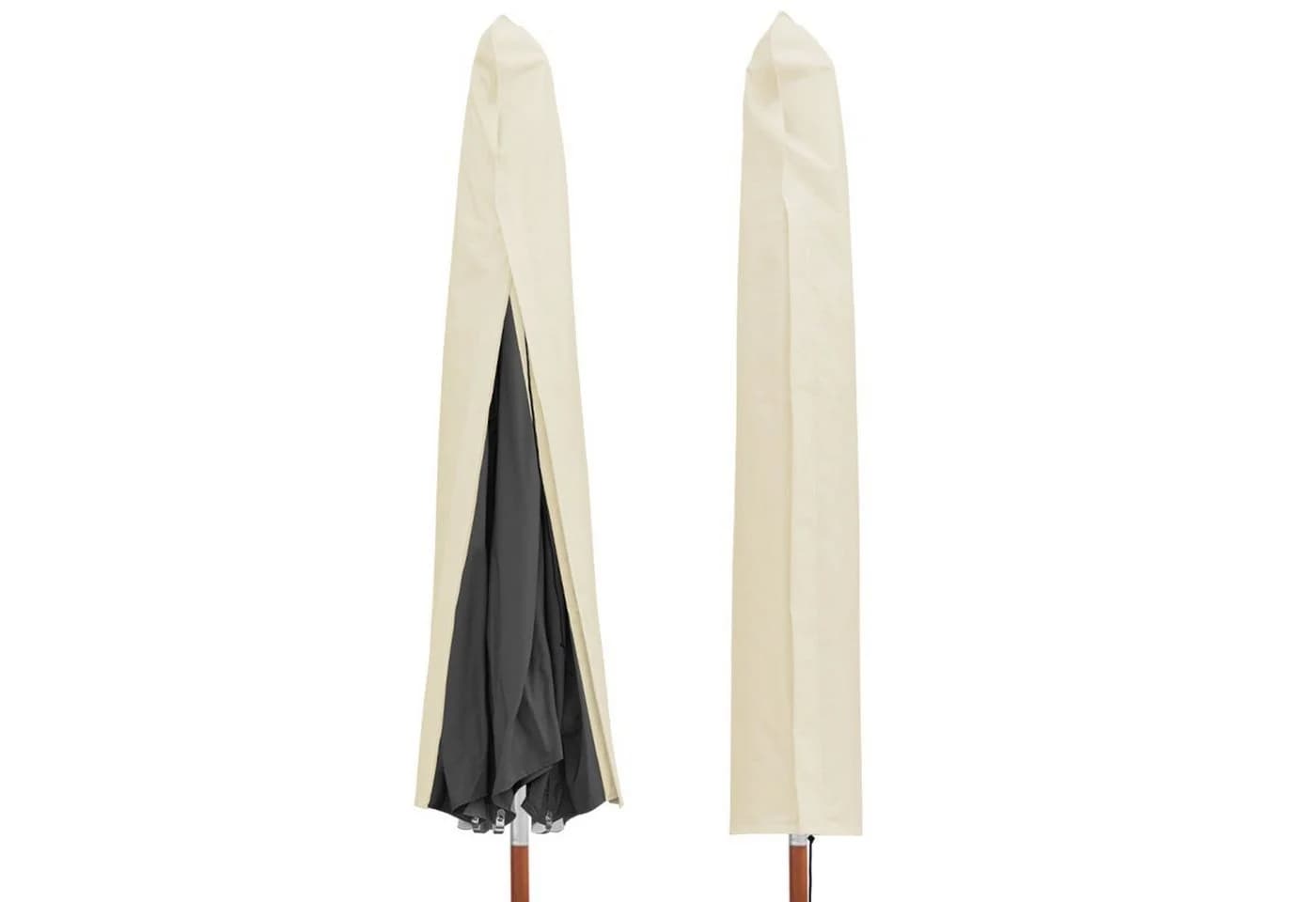 anndora Sonnenschirm-Schutzhülle Beige 4 Meter Polyester - Bild 4