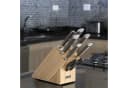 Klarstein Messer-Set Katana 8 mit Messerblock Edelstahl Bild 5