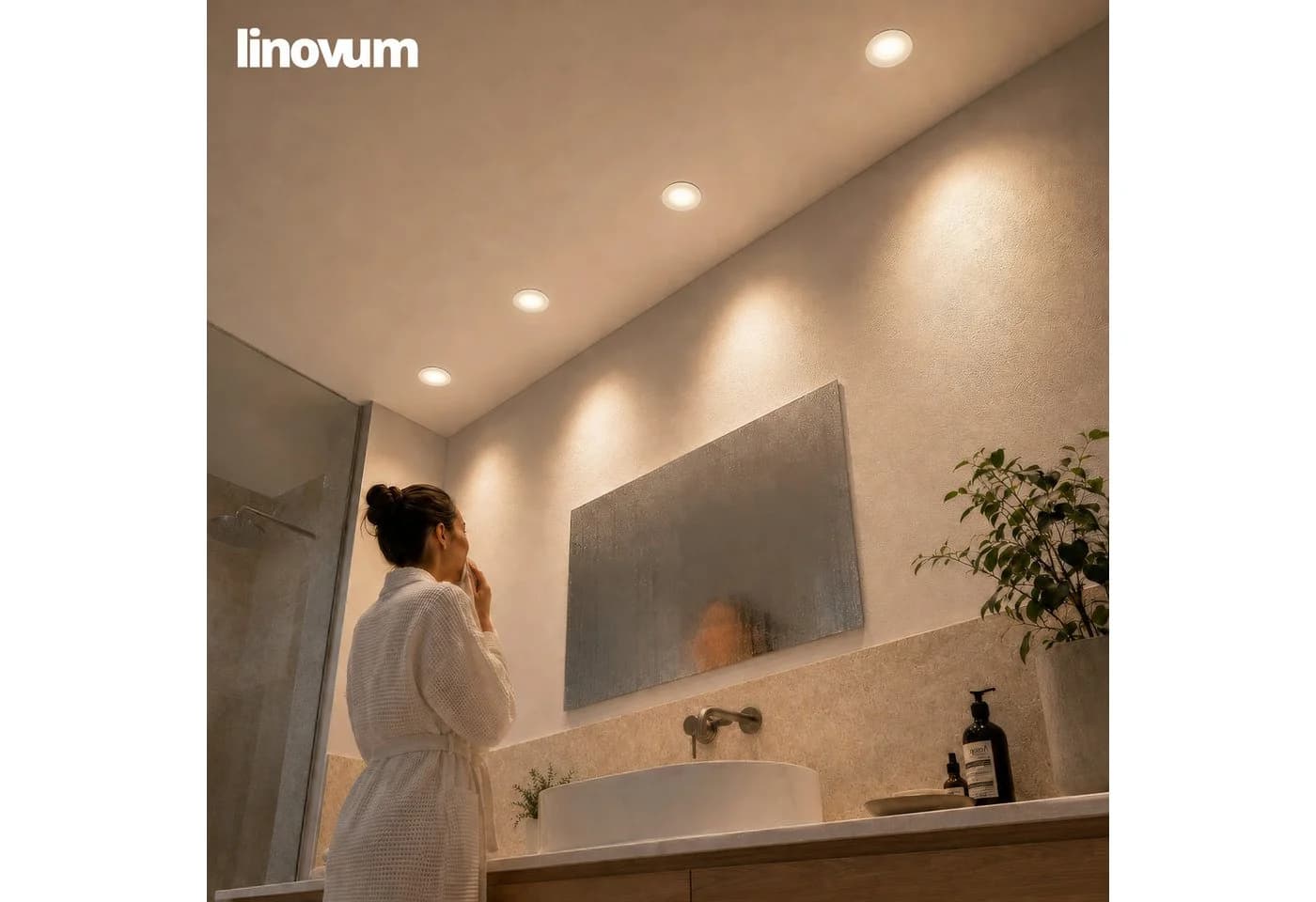linovum LED Einbaustrahler WEEVO 3,5W Warmweiß 6er Pack - Bild 5