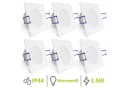 linovum LED Einbaustrahler WEEVO 3,5W warmweiß IP44 Bild 1