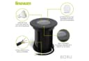 linovum LED Gartenstrahler BORU 4x Schwarz IP67 Bodeneinbaustrahler Bild 4