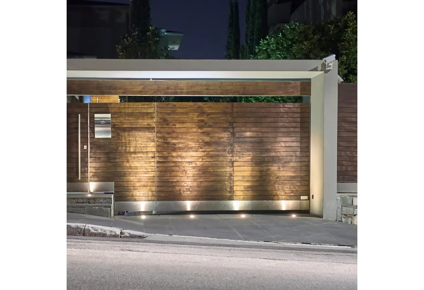 linovum LED Gartenstrahler BORU 4x Schwarz IP67 Bodeneinbaustrahler - Bild 5