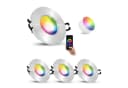 linovum LED Einbauleuchte ISASO Silber Smart WLAN IP65 Bild 2