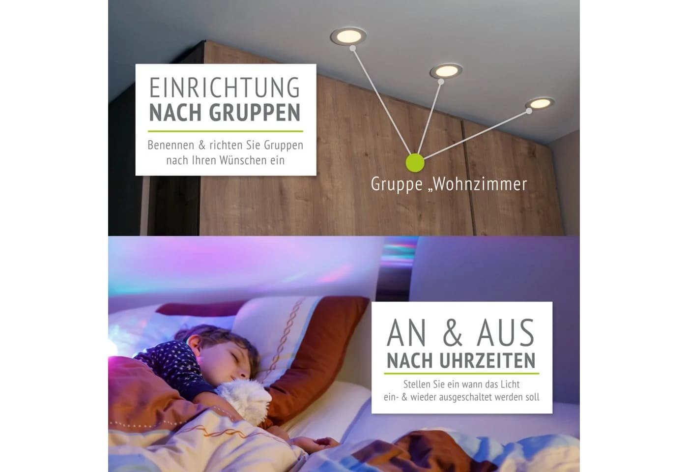 linovum LED Einbauleuchte ISASO Silber Smart WLAN IP65 - Bild 5