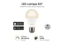 XLAYER Smarte LED-Leuchte WLAN E27 Dimmbar Warm- und Kaltweiß Bild 2