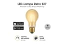 XLAYER Smarte LED-Leuchte WLAN Retro E27 Dimmbar Warmweiß Bild 2