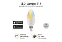 XLAYER Smarte LED-Leuchte E14 WLAN Dimmbar Alexa Kompatibel Bild 2