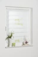 K-HOME Doppelrollo Delphi Grün Blumendesign Bild 1