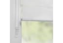 K-HOME Doppelrollo Trapez Weiß Klemmfix Polyester Bild 5