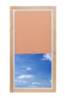 K-HOME Dachfensterrollo Orange Verdunkelnd Polyester Bild 4