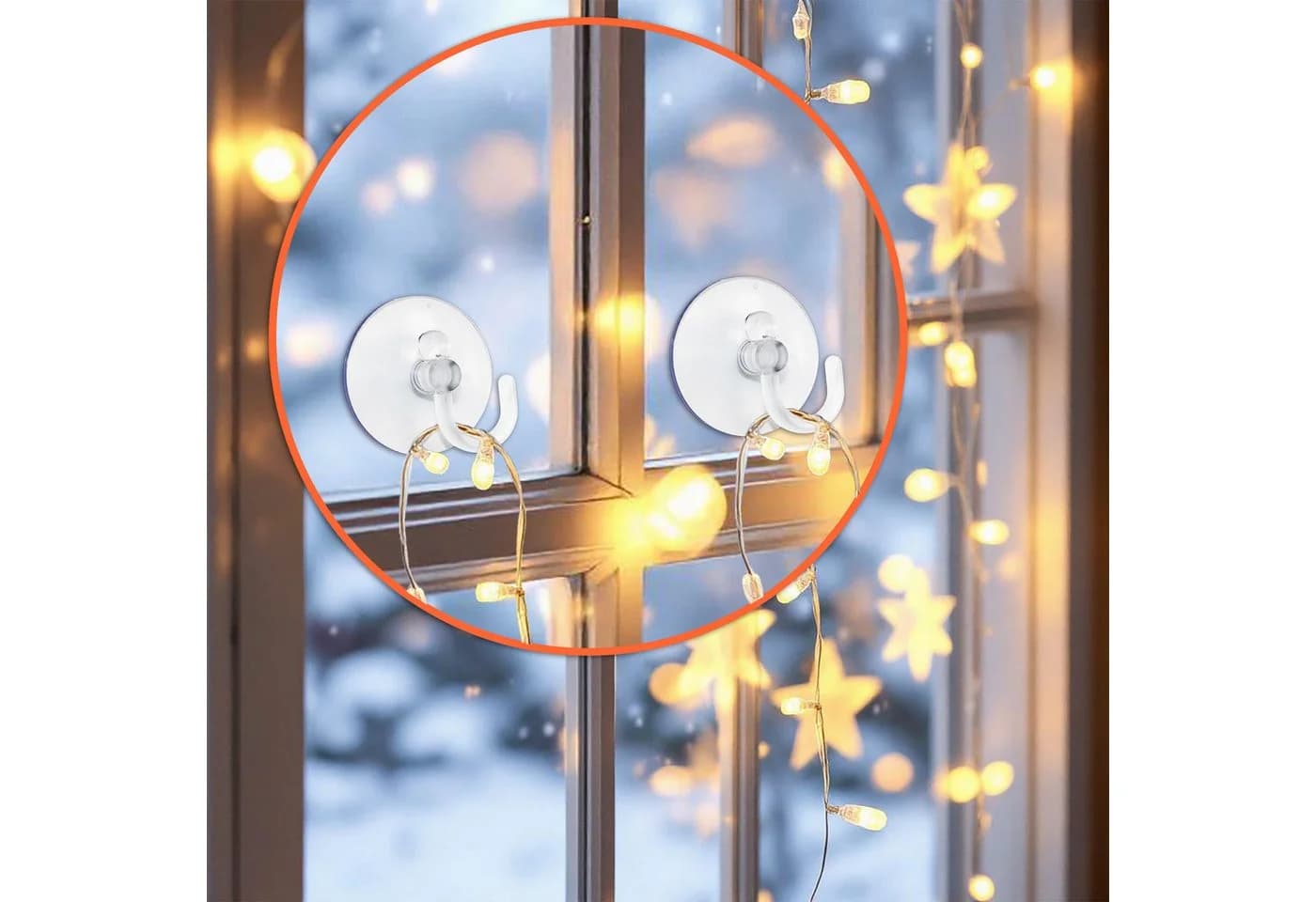 Spetebo Dekohaken Saugnapf mit Haken - 40 Stück, Transparent - Bild 4