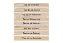 Spetebo Countdown Würfel aus Holz mit 8 Sprüchen Bild 5