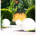 ETC-SHOP LED Solar Gartenleuchte 3er Set Weiß IP44 Bild 2