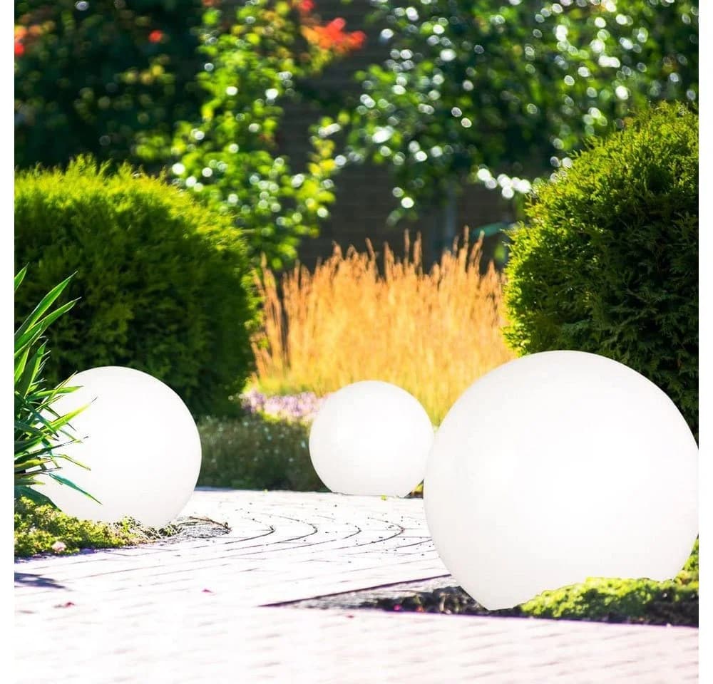 ETC-SHOP LED Solar Gartenleuchte 3er Set Weiß IP44 - Bild 2